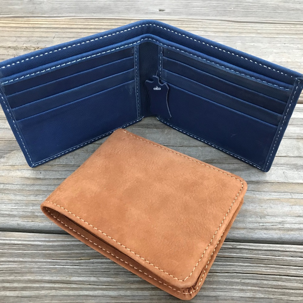 Two Beautiful Wallet Supreme Leather Men CardHolde - Picture 6 of 8